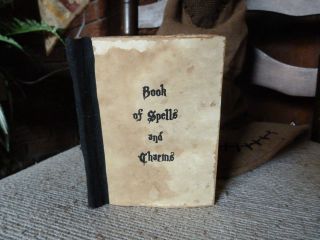 Harry Potter/Hogward​s aged book of Spells and Charms