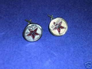 Pair of Vintage Texaco Hat Pins