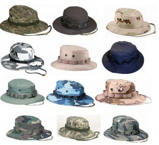 BOONIE HATS MILITARY ARMY HAT FISHING HIKING HUNTING OR EVERYDAY WEAR