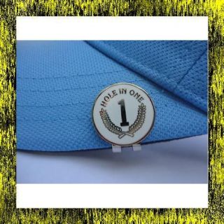 Hole in One Ball Marker +Free Magnetic Hat & Visor Clip