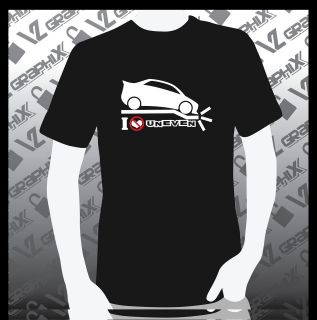 Hate Uneven Pavement T Shirt T Shirt Tee JDM STI Racing Drift 