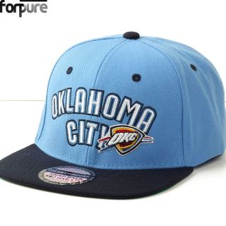   City Thunder Blue Snapback Hats Caps NWT Wool Blend NE23 M L size