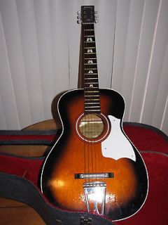Harmony Stella Sunburst Guitar Acoustic H 6130 Vintage