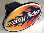 Easy Rider Flame   2 Tow Hitch Receiver Cover Insert Plug for Most 
