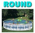 30ft ROUND Above Ground 52H Swimming Pool & Package + Liner, Pump 