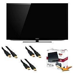   KDL55HX750 55 inch 3D Wifi XR 480hz LED HDTV + PlayStation 3 Bundle