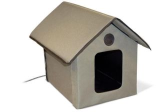 Outdoor Heated Kitty House Cat Bed KH3993