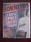 2006 Print Ad Suaza Hornitos Tequila ~ 100% Pure Blue AGAVE