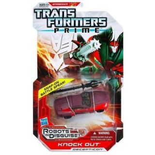 MCDONALDS HAPPY MEAL TOY TRANSFORMERS PRIME KNOCKOUT CAR #8 2012