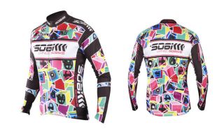 2012 SOBIKE Cycling Fleece Thermal Long Jersey Winter Jacket Magic 