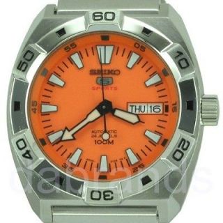   Sports 100% Authentic automatic 24 Jewels WR100M Watch SRP283 SRP283K1