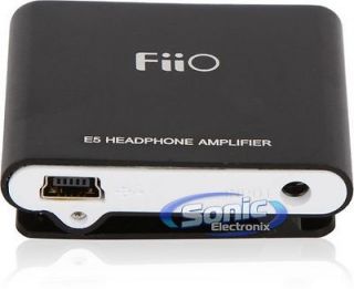   Portable Clip On Headphone Amplifier/Amp w/ USB Rechargeable Battery