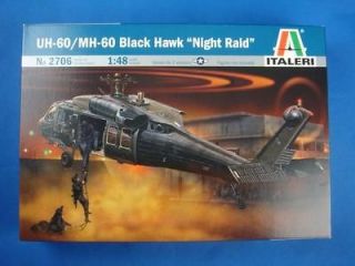 ITALERI 2706 1/48 Uh 60/Mh 60 Black Hawk Night Raid