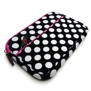   Gentouch 78 7 inch Tablet Polka Dots Neoprene Sleeve Case Cover Red