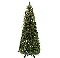 Prelit Christmas Tree   1,115 tips   450 Clear Lights   Pull Up 