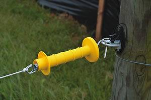 Way Cattle and Farm Gate HD Handle AND Anchor SET for Electric Fence 2 