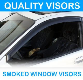   EK JDM Smoke Side Window Sun Shield Visors Rain Wind Deflector Guard