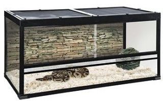Large Classic Glass Snake,Reptile Cage, 6mm Tempered Glass