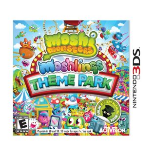 New Nintendo 3DS Moshi Monsters Moshlings Theme Park Video Game