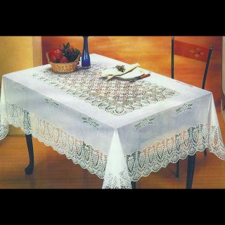 lace vinyl tablecloth in Tablecloths