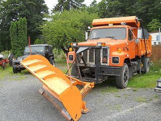 1989 international dump truck with plow