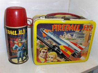 Fireball XL51964`Inde​pendent Television Corp.Metal Lunchbox 