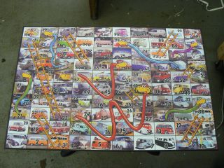 VW CAMPER TABLE WITHOUT FIAMMA COUPLING WITH SNAKES AND LADDERS VERY 