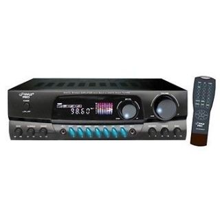 200W Watt Home House AM/FM Stereo Receiver Tuner Amp 50 Station 