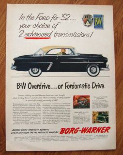 borg warner overdrive in Vintage Car & Truck Parts