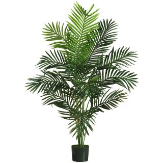   LARGE 5 PARADISE PALM SILK TREE Artificial Realistic Areca Fake Plant