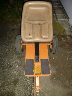 Scag RS 2 sulky tow behind seat