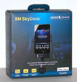 New Sirius Satellite Radio XM SkyDock XVSAP1V1 for iPhone iTouch FM 