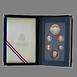 1997 Botanic Gardens Prestige Proof Coin Set US Mint