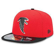 Atlanta Falcons On Field Classic Retro Sideline Cap 5950 Fitted 