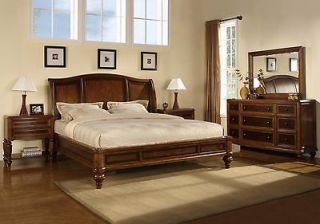 Wynwood Brendon Cherry King Size Sleigh Bed Bedroom Furniture 1950 92K