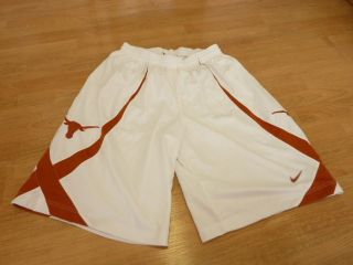   2008 NIKE TEXAS AUTHENTIC GAME JERSEY ROOKIE SHORTS NCAA MEN S XL