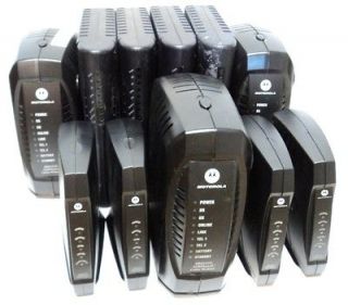 Lot 11 Arris TM602G, Motorola SB5101U, SBV5220 Cable Modems AS IS for 