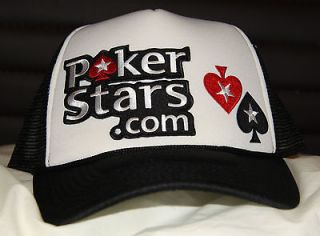 Limited Poker Pokerstars patches Trucker Hat Cap LIMITED