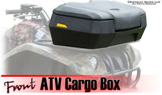 NEW HARD SIDED DELUXE ATV FRONT CARGO RACK STORAGE BOX (ATV CB 6600)