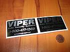 Viper Car Alarm Security stickers OEM, decals, car, security, Vehicle