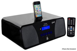   iPod/iPhone Docking Stereo Player Aux In for s AM/FM & Alarm Clock