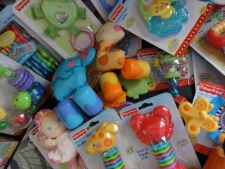   HTF Rattles and Teethers Baby Toys Crib Toys Baby Shower Gifts F/S