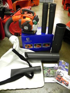   125 BVX leaf blower lawn yard vacuum w/ Vac Mulcher Shredder Kit New