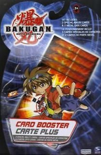 Bakugan Battle Brawlers Booster Pack TCG (3 Special ability 2 Metal 