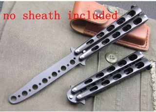   Dull Blade Practice BALISONG BUTTERFLY Knife Trainer /2012 New Style