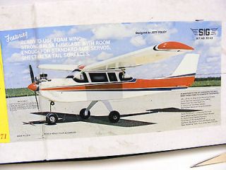   Colt, Vintage RC Plane Balsa Kit Airplane 45 Wing Span   Un Finished