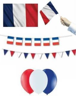 FRANCE (FRENCH) FLAGS & BANNERS (Party Items/Decorati​ons) {fixed £ 