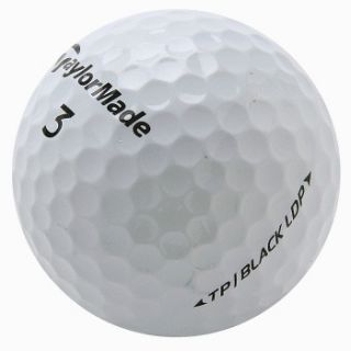 Taylor Made TP/Black LDP Golf Balls Practice stamp   Bulk not boxed 