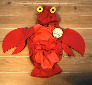 Pottery Barn Kids Baby Lobster Costume 0 6 Months