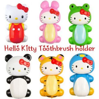 Hello Kitty Toothbrush Holder Basic/Rabbit/P​anda/Frog/Tige​r 